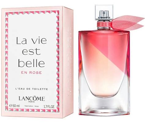 lancome perfume life is beautiful.